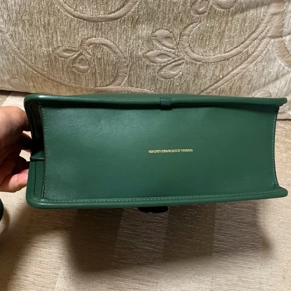 Coach Willis top handle in hunter green 5785 - Picture 12 of 15